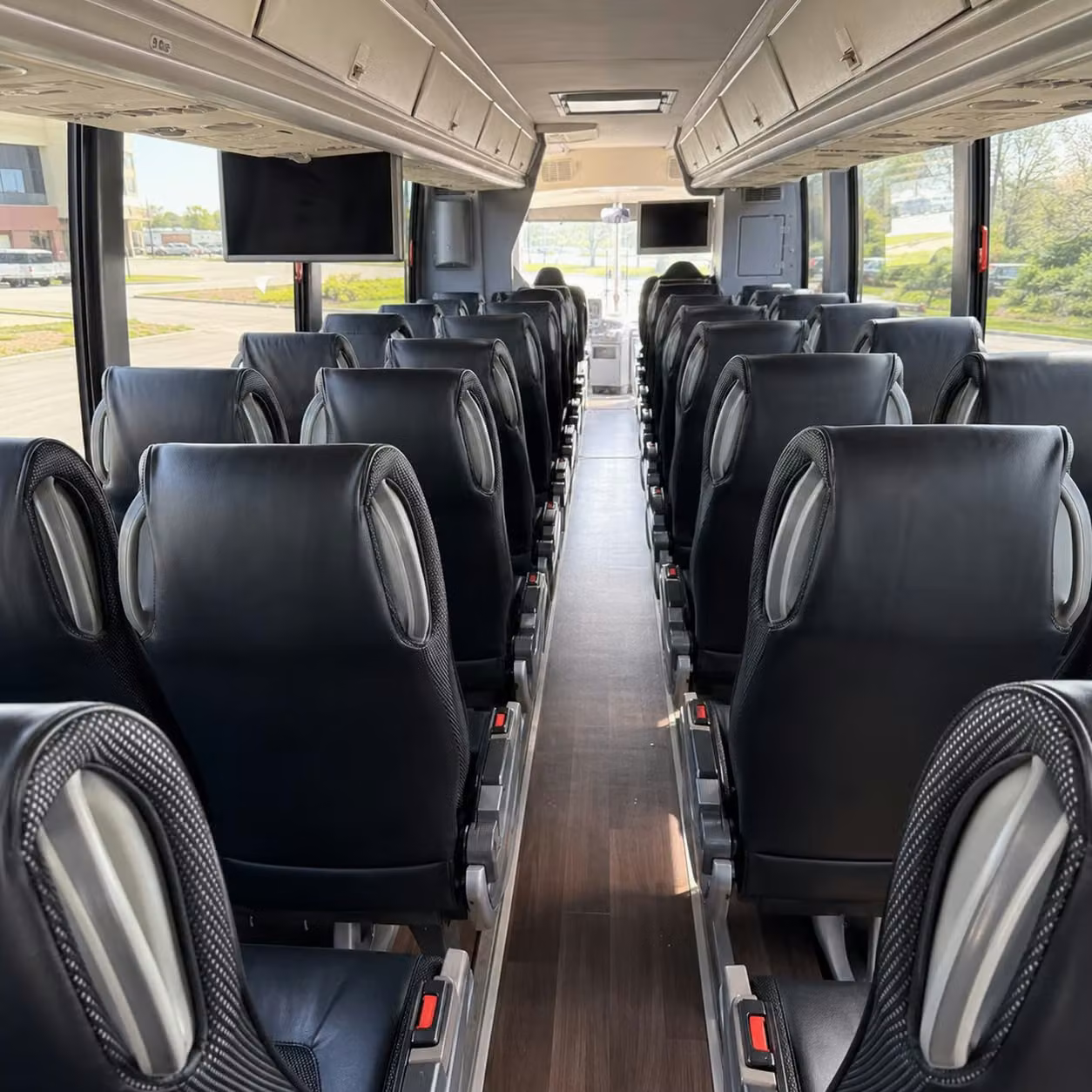minneapolis charter bus interior gallery